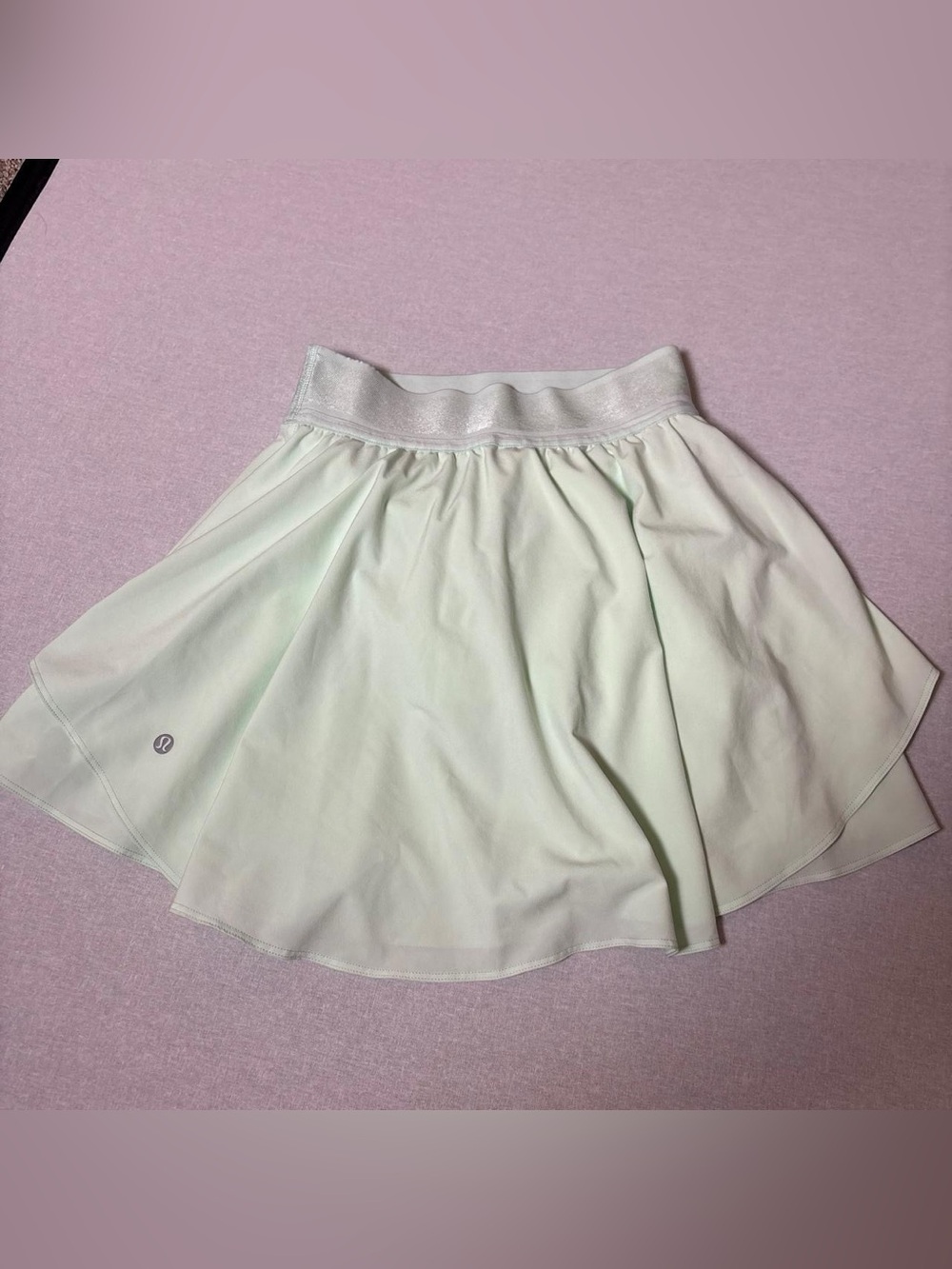 Lululemon Court Rival High-Rise Skirt Long Mint Moment Size 2 W8AH4T